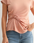 Conch Draped Knit Top