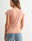 Conch Draped Knit Top