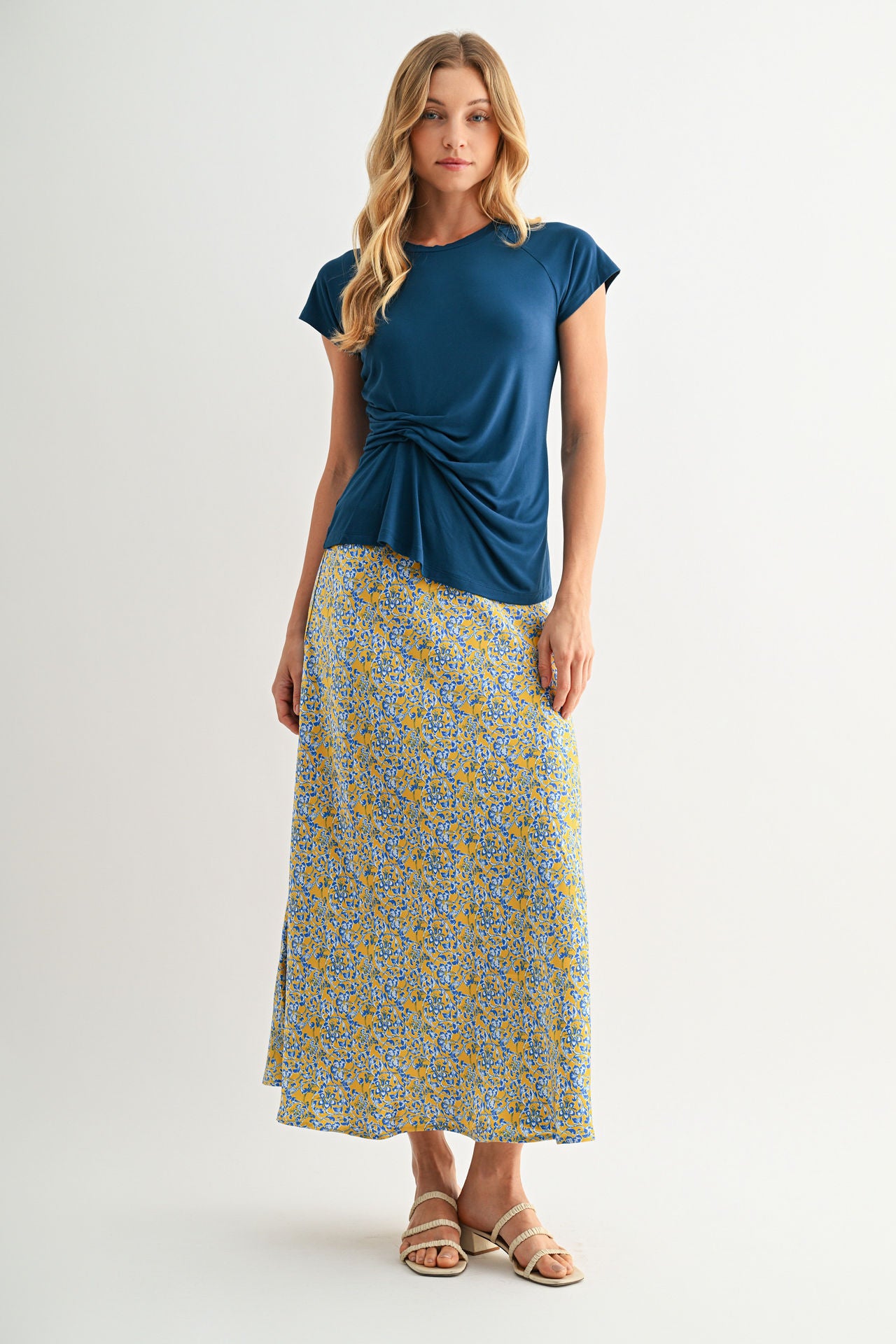 Ocean Bias Maxi Skirt