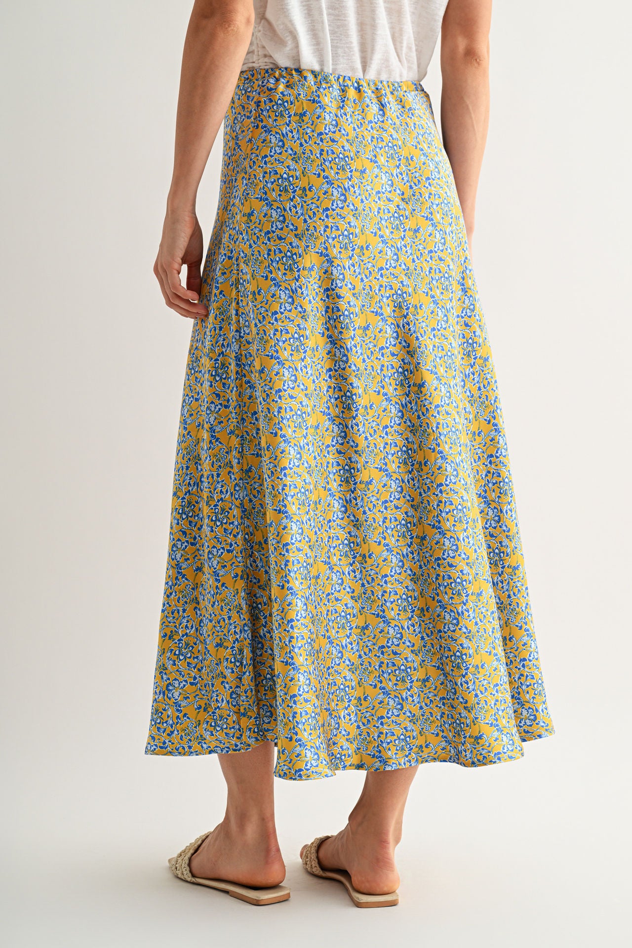 Ocean Bias Maxi Skirt