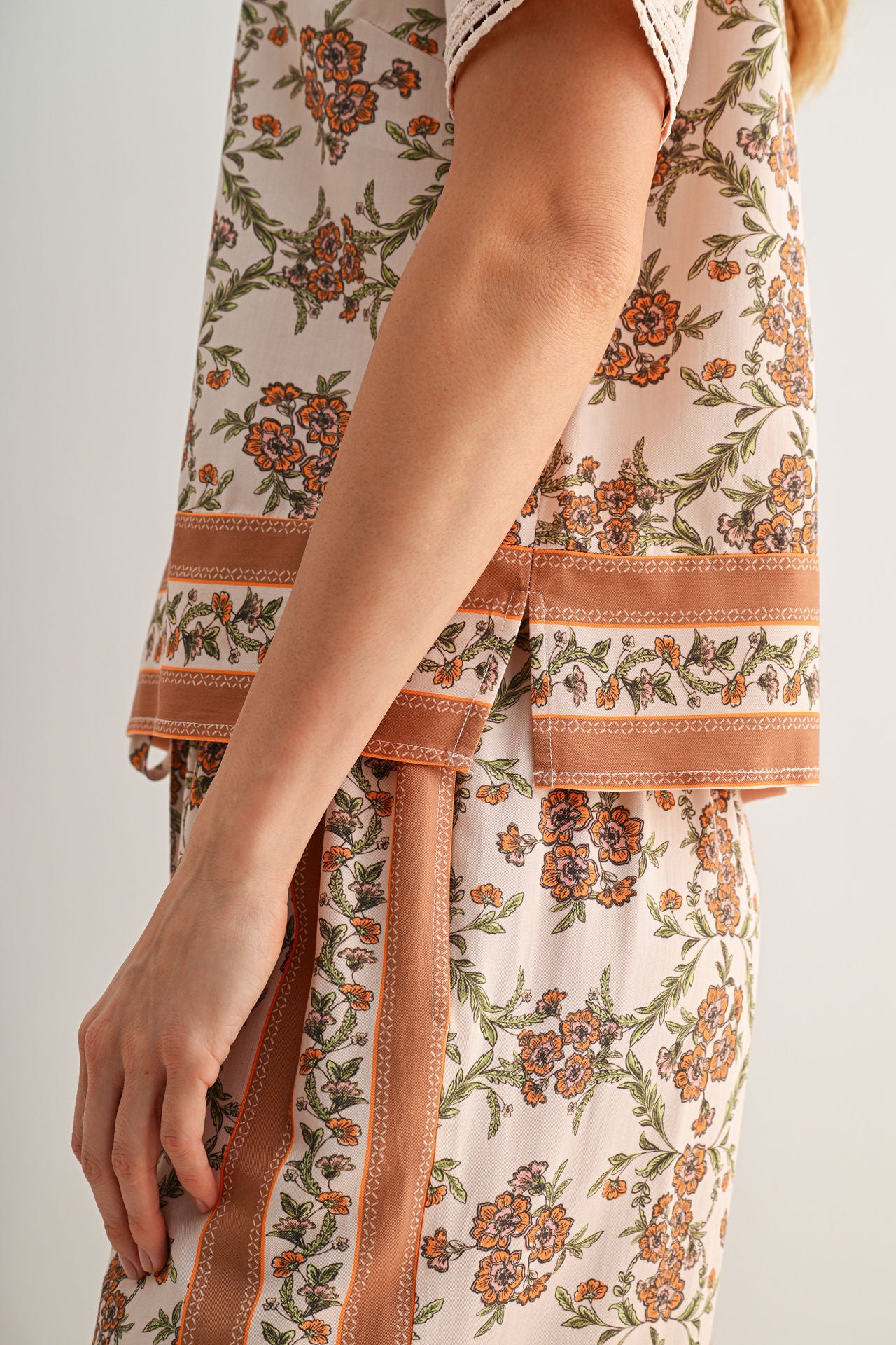 Pumice Short Sleeve Crew Neck Top