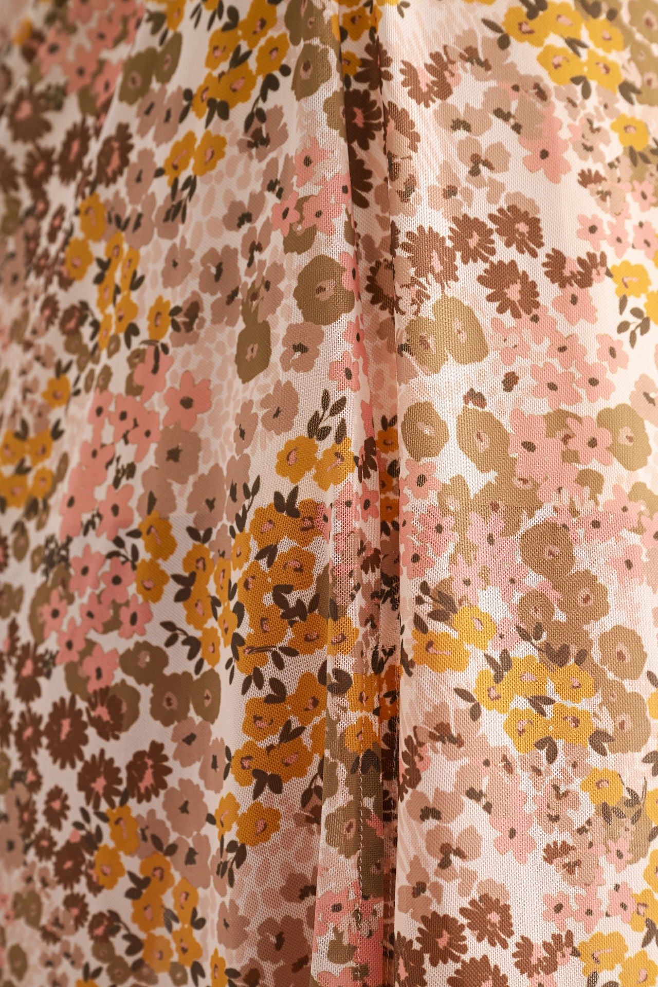 Conch Ruched Mesh Skirt