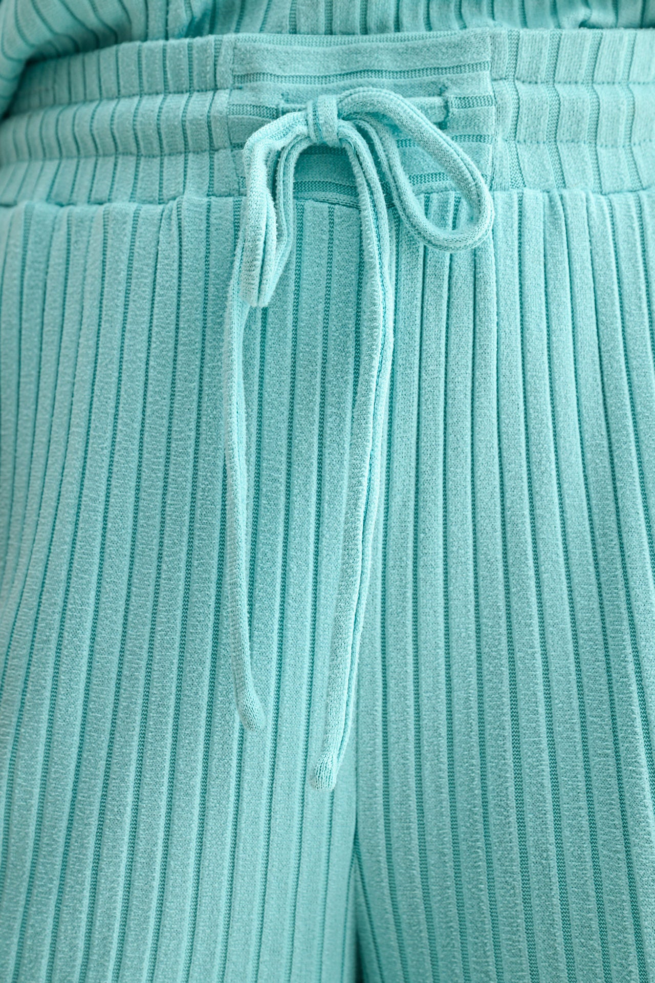 Aqua Sky Cozy Rib Shorts