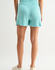 Aqua Sky Cozy Rib Shorts