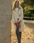 Parchment Denim Collar Cardigan