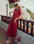 Brick Cropped Pant