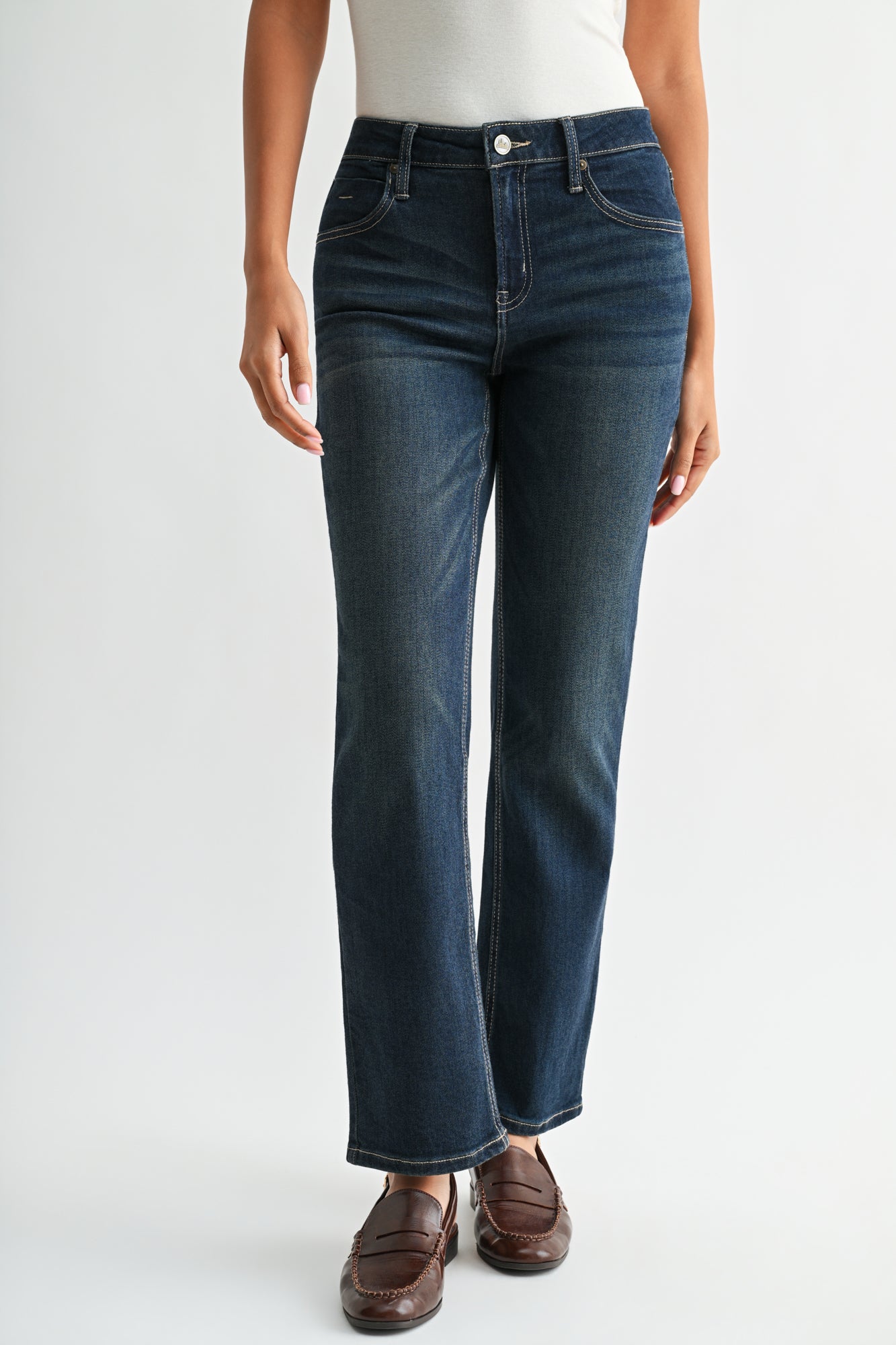 Dark Whisker Wash Dover Straight Leg 