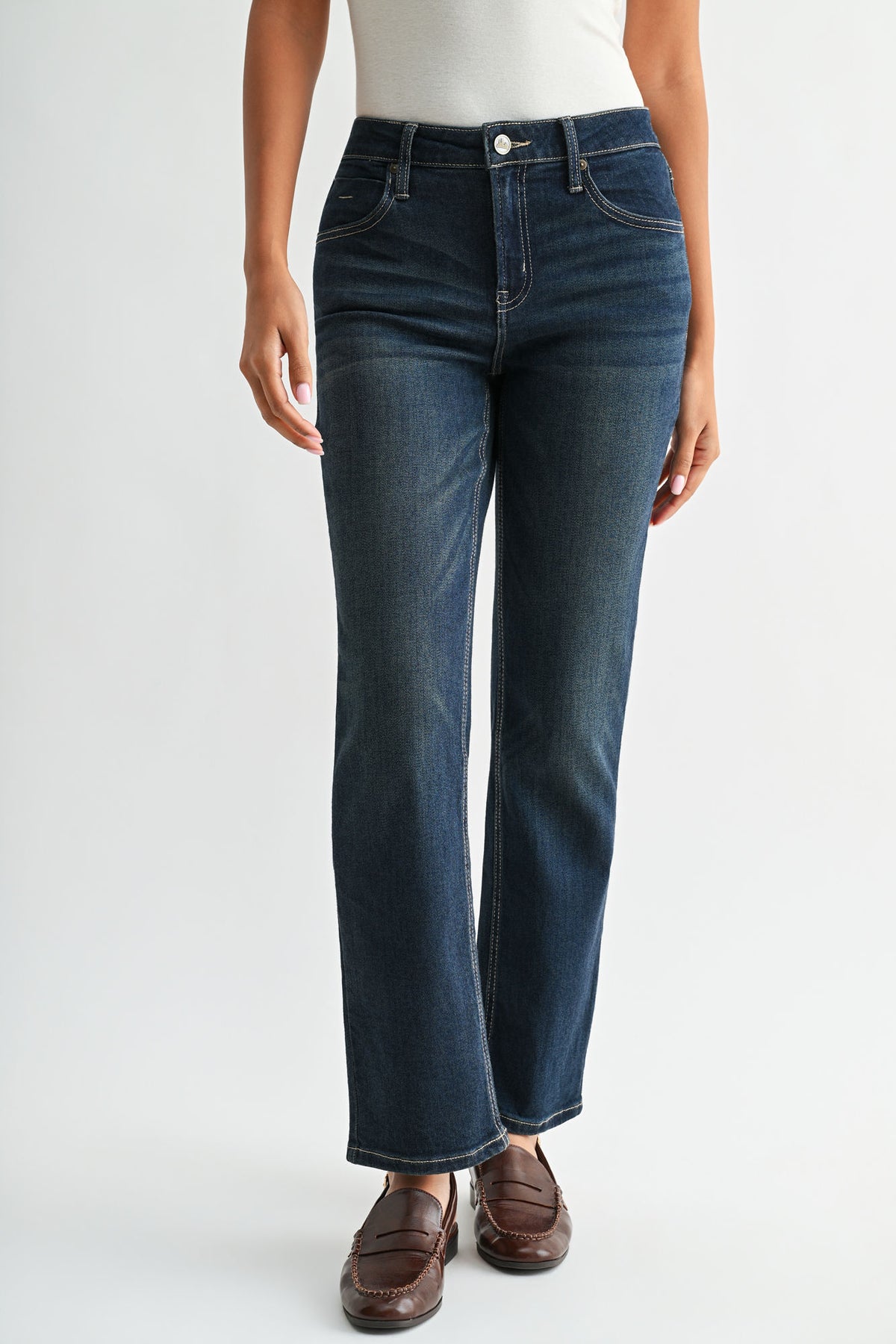 Dark Whisker Wash Dover Straight Leg 