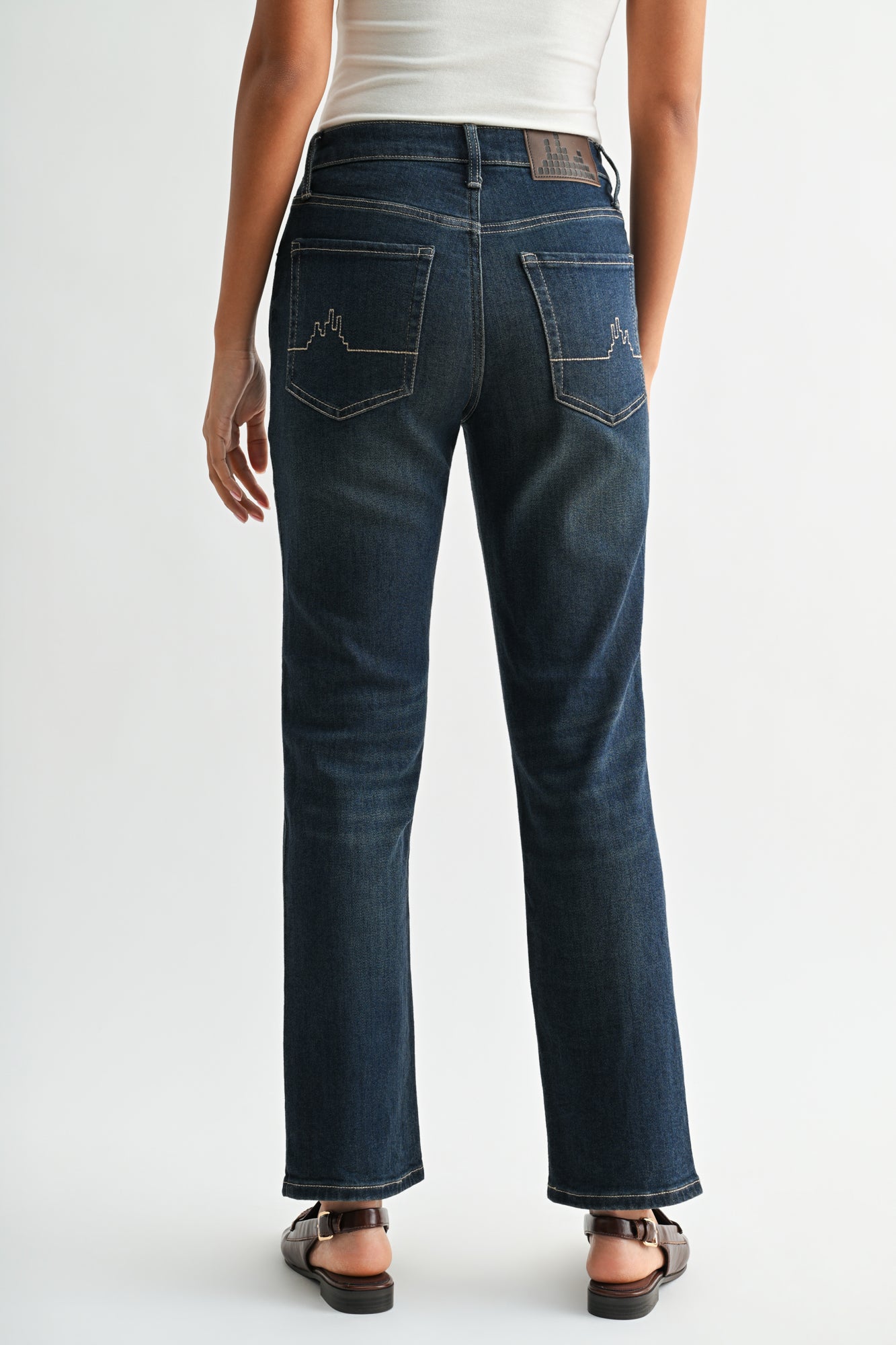 Dark Whisker Wash Dover Straight Leg 