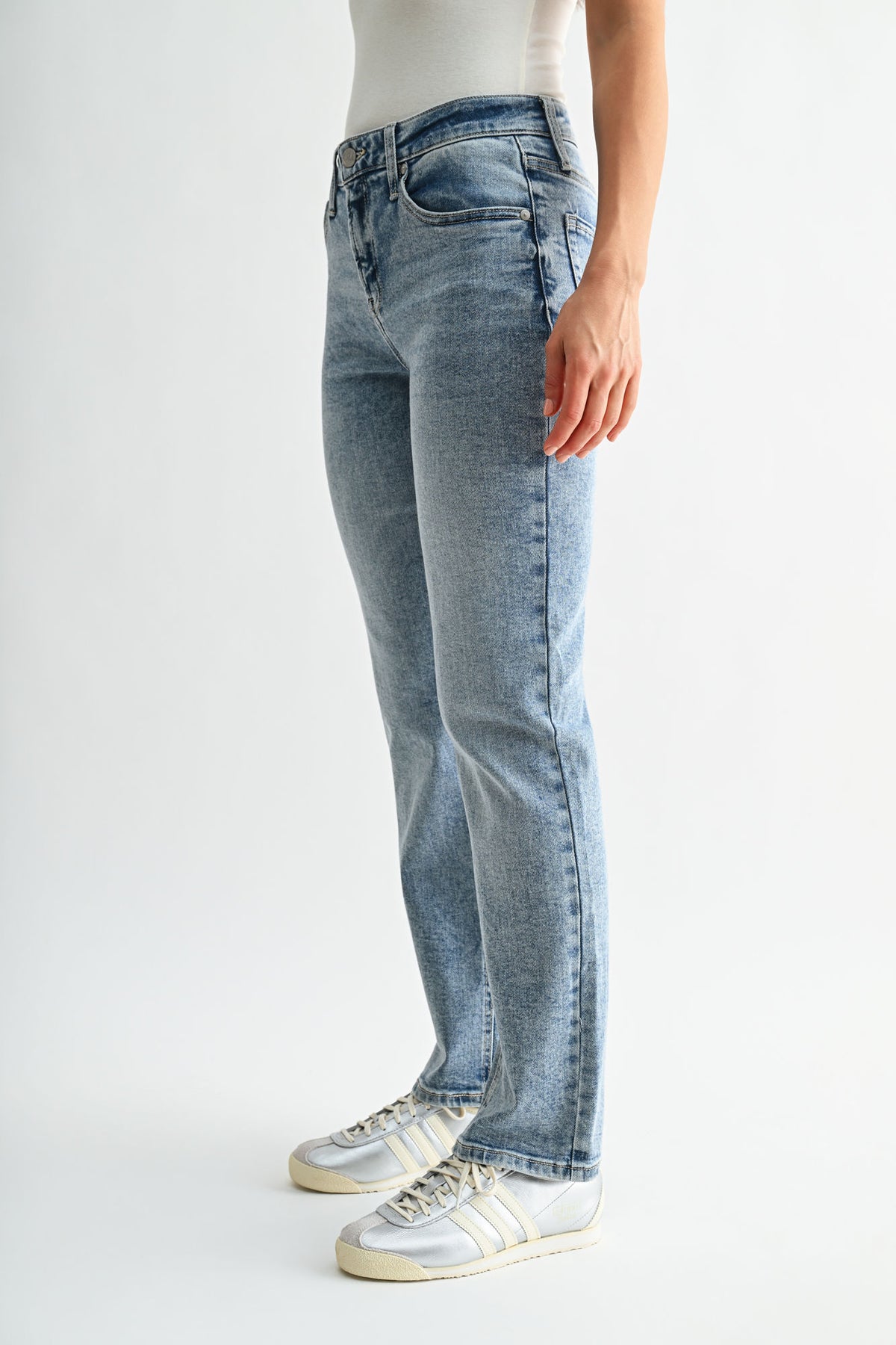 Vintage Tagged Whisker Plus-Size Dover Straight Leg
