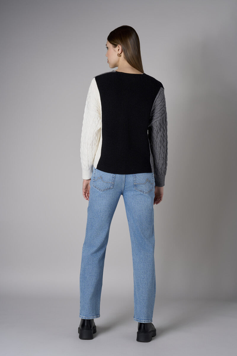 The 'Vintage Tagged Whisker' Dover Straight Leg delivers both comfort and statement flair.