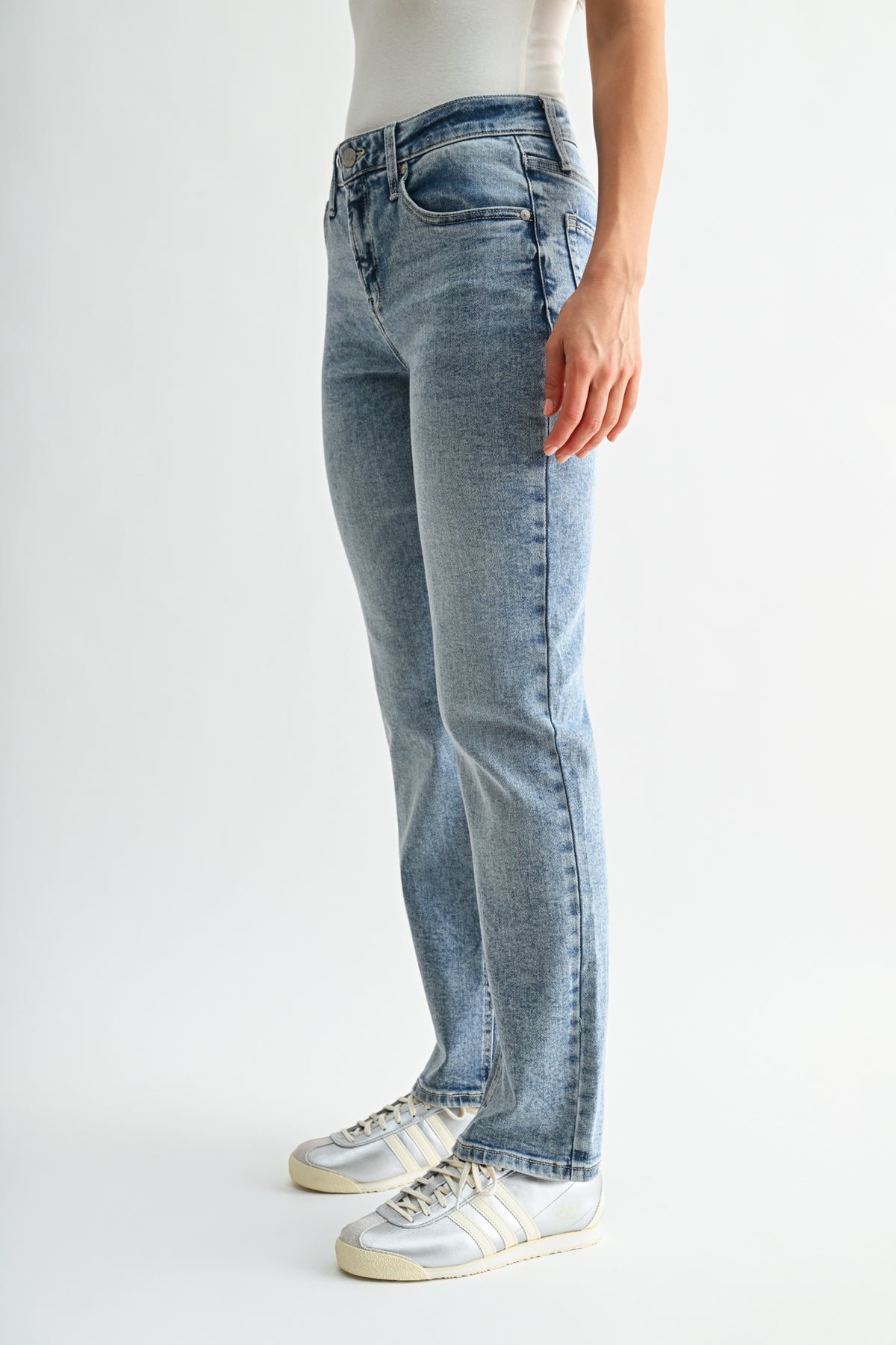 Vintage Tagged Whisker Plus-Size Dover Straight Leg