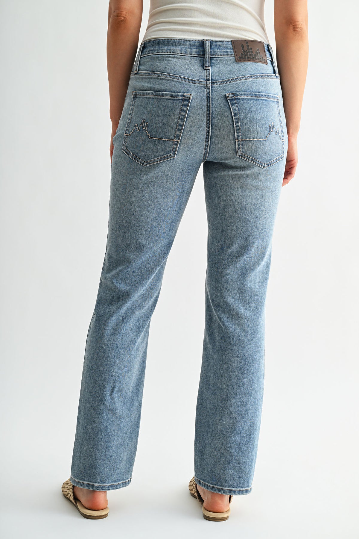 Antique Whisker Wash Denim Dover Straight Leg