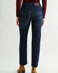 Medium Indigo Denim Dover Straight Leg