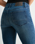 Dark Whisker Wash Eiffel Flare Leg 