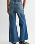 Indigo Denim Bond Wide Leg