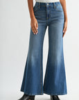Indigo Denim Bond Wide Leg