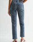 Medium Indigo Denim Melrose Tapered Jean
