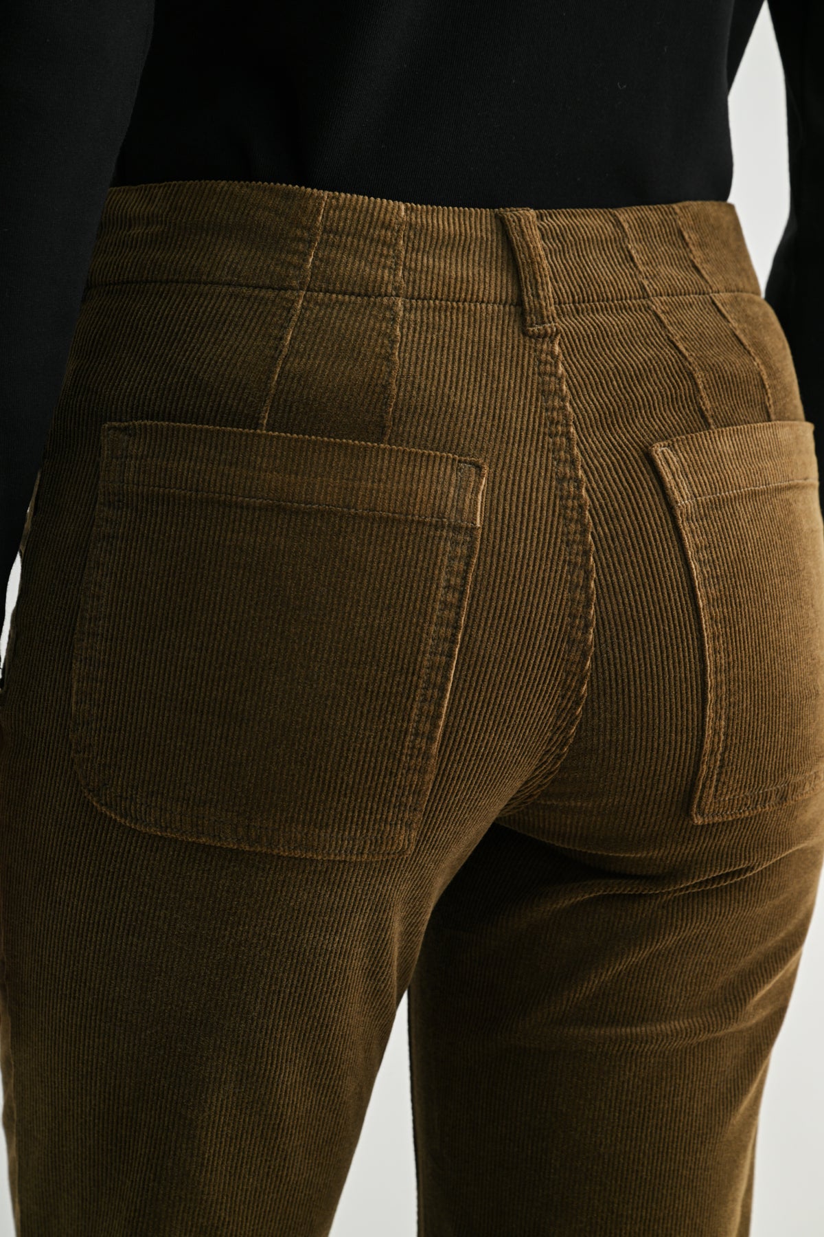 Moss Soho Straight Leg Corduroy Pant