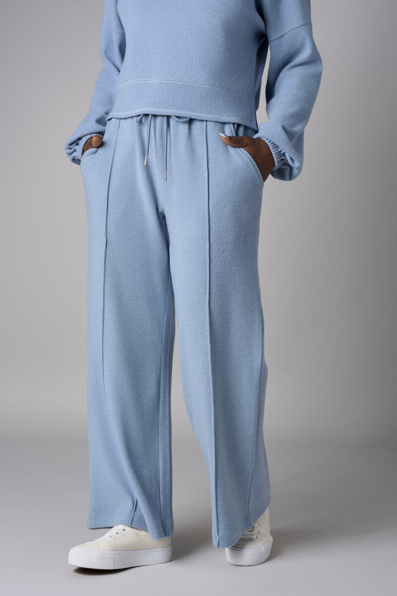 Fall in love with the distinctive 'Sky' Pintuck Lounge Pant – a must-have for any wardrobe.