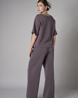 Add a pop of color to your look with the 'Dark Gray' Side Panel Athletic Pant.
