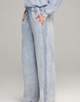 Chambray Blue Reverse Loop Lounge Pant
