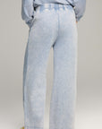 Chambray Blue Reverse Loop Lounge Pant
