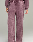Plum Reverse Loop Lounge Pant
