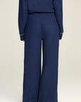 Midnight Contrast Stitch Lounge Pant