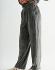 Charcoal Barrel Leg Sweatpant