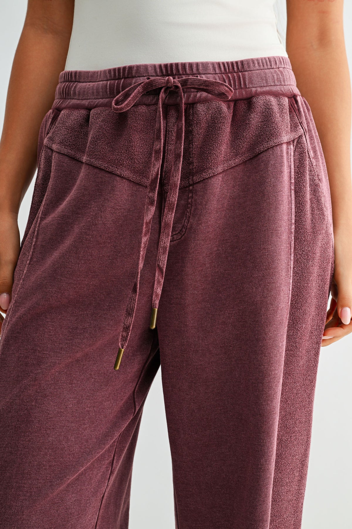 Aubergine V-Yoke Lounge Pant