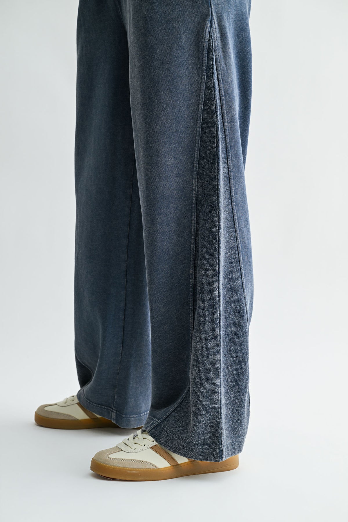 Navybean Side Gusset Lounge Pant
