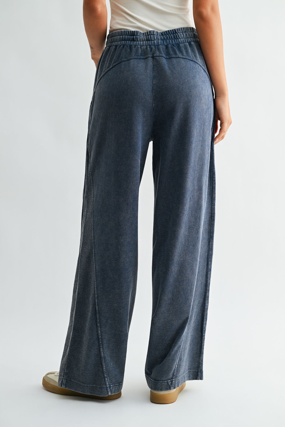 Navybean Side Gusset Lounge Pant