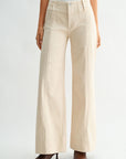 Buff Seamed Wide Leg Pant