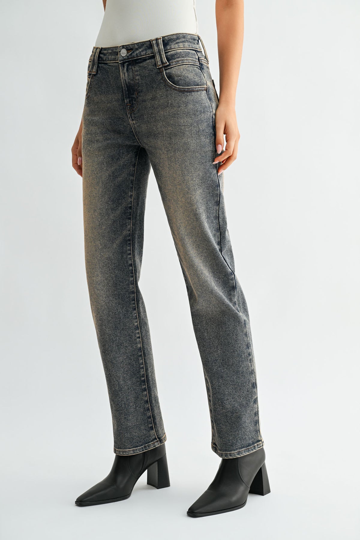 Medium Indigo Denim Boyfriend Jean