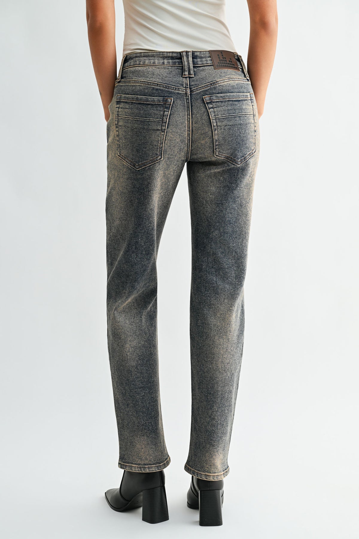 Medium Indigo Denim Boyfriend Jean