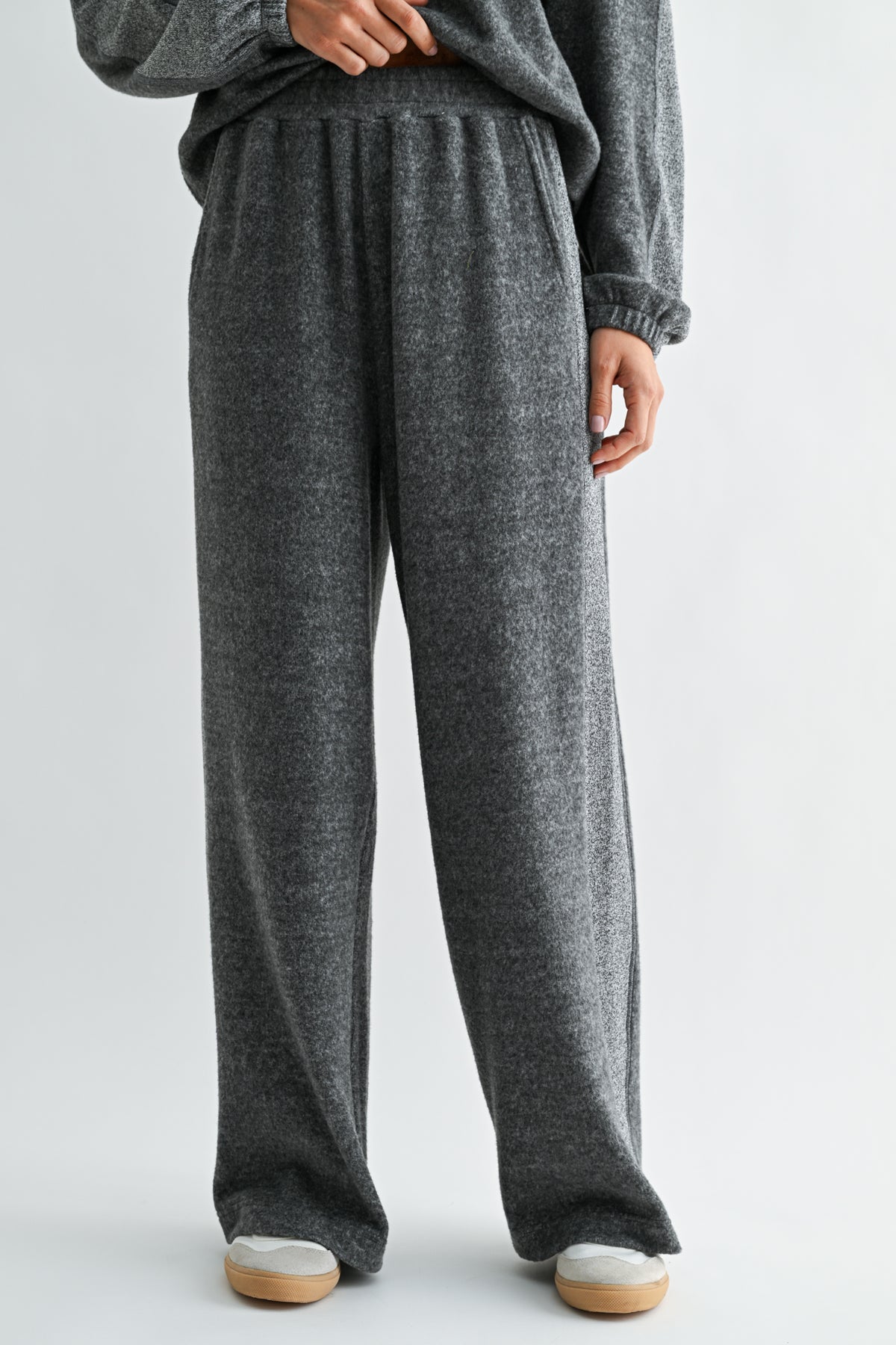 Charcoal Side Panel Lounge Pant