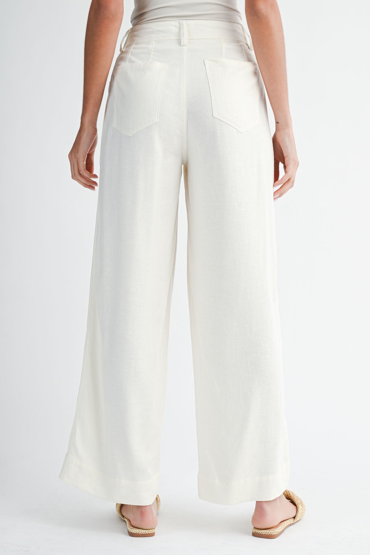 Parchment Relaxed Patch Pocket Pant