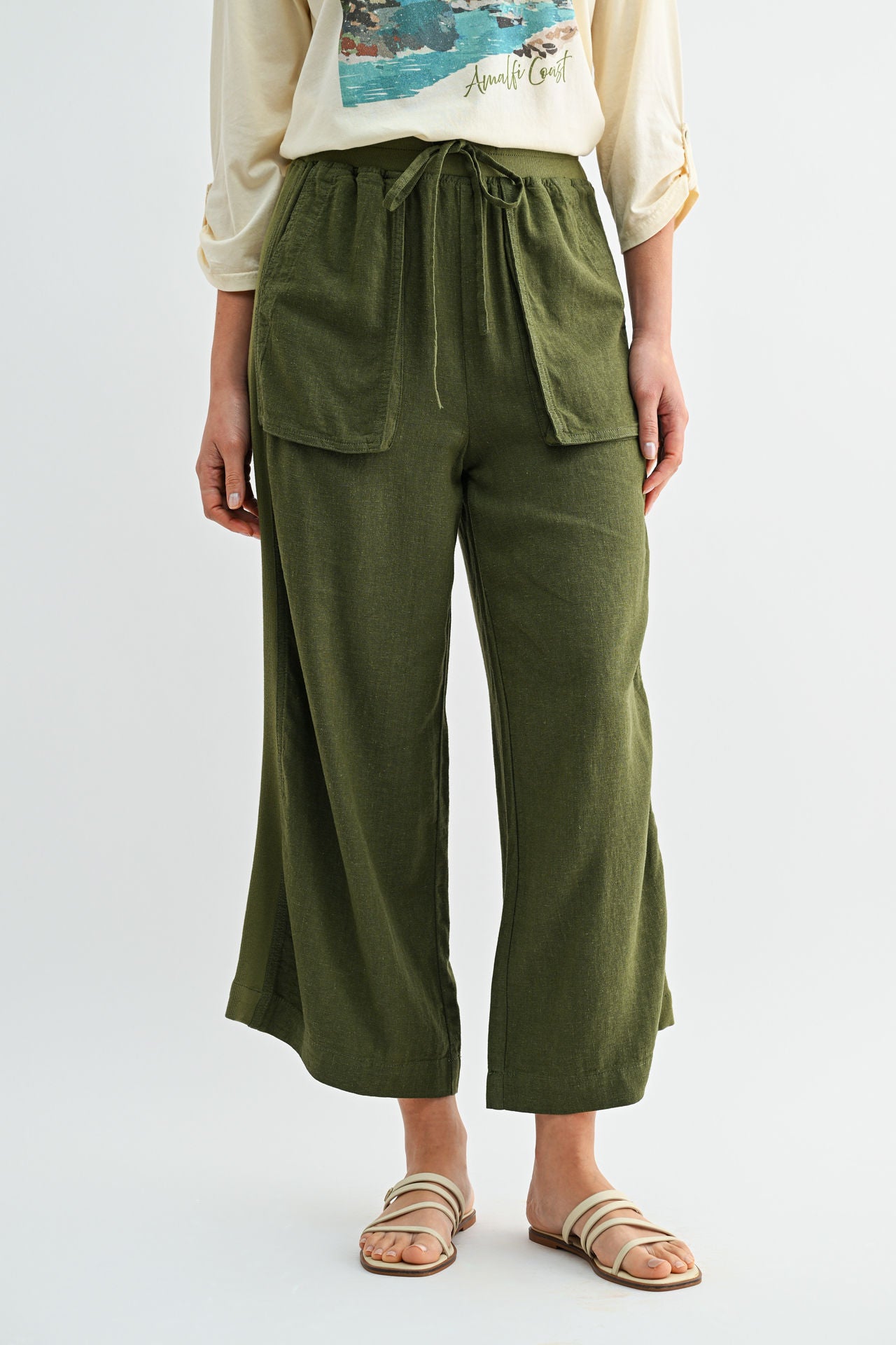 Pine Relaxed Patch Pocket Crop