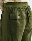 Pine Relaxed Patch Pocket Crop