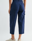 Navy Poplin Cargo Barrel