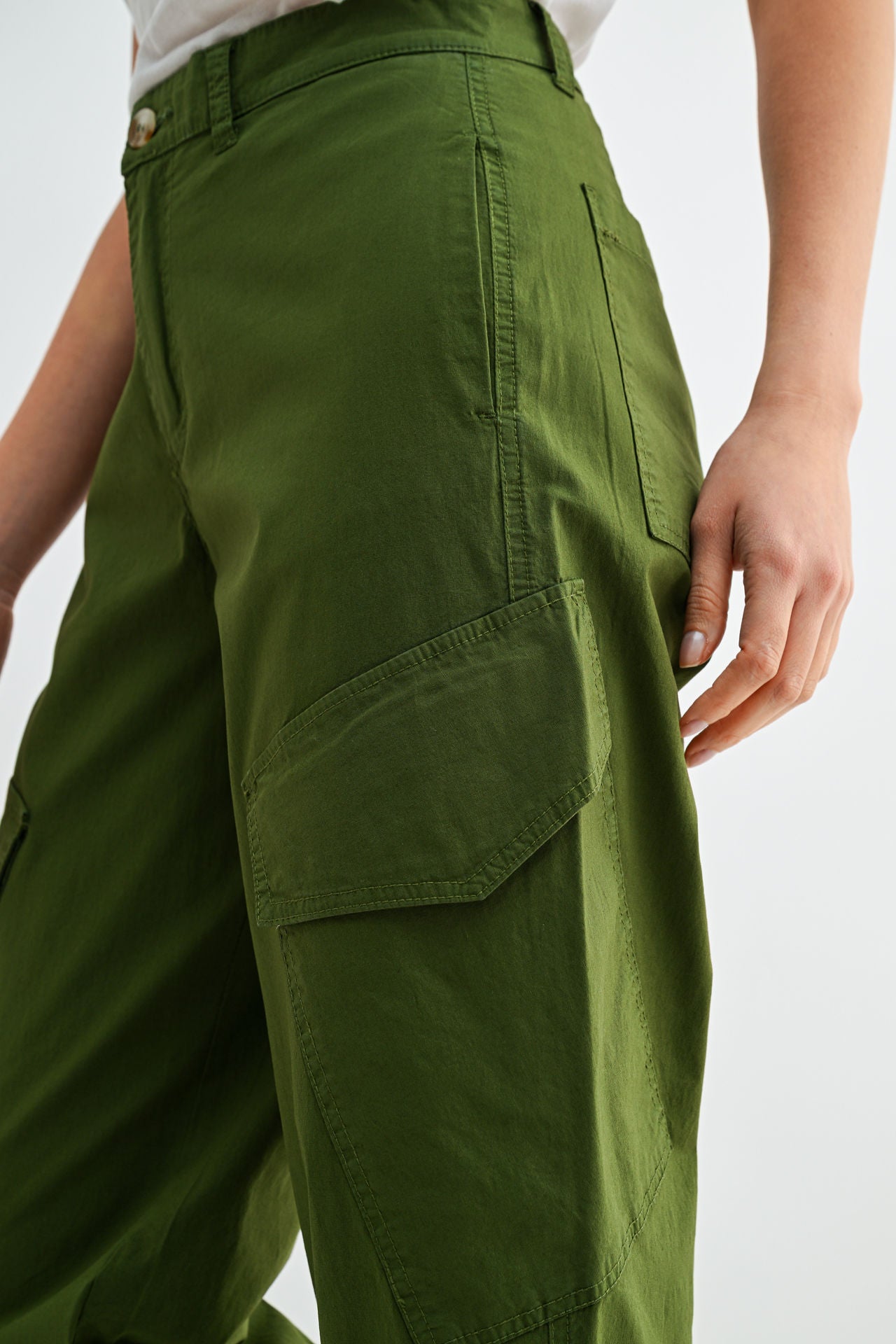 Pine Poplin Cargo Barrel
