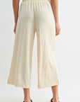Parchment Cropped Pant