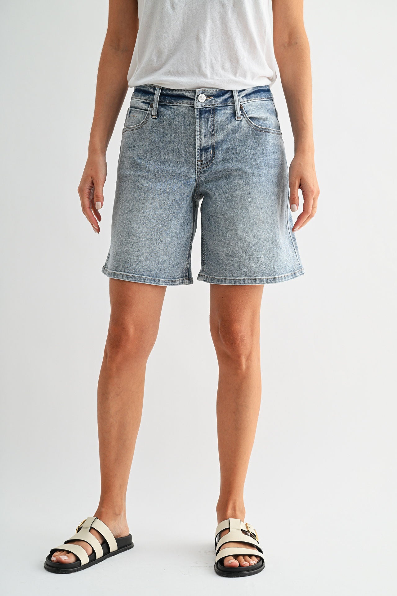 Vintage Tagged Whisker Wash Dover Denim Short