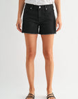 Black Eiffel Mid Rise Short