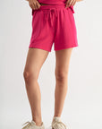 Bright Rose Lounge Shorts