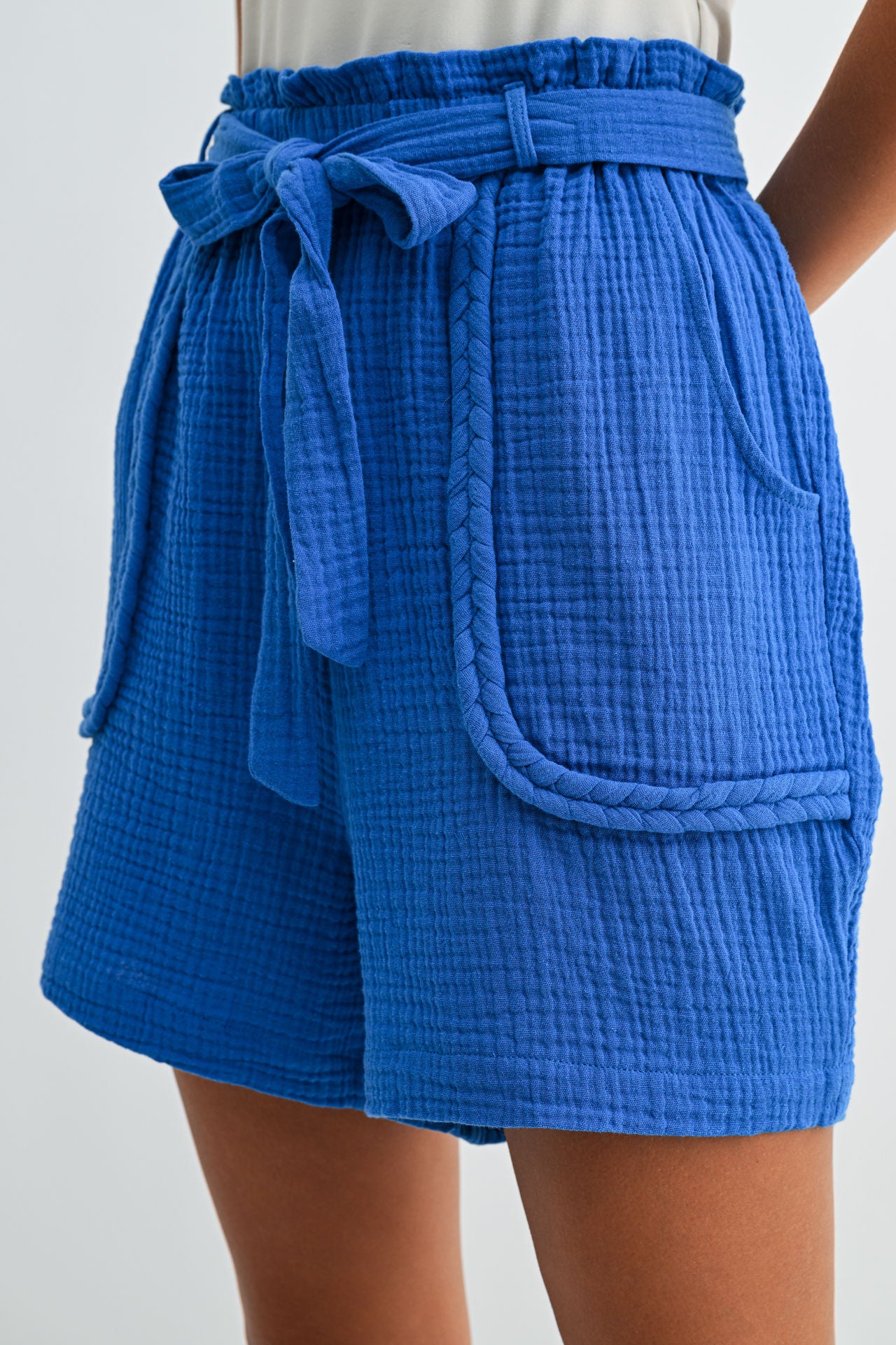 Cobalt Braided Pocket Short