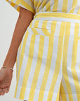 Yellow Welt Pocket Short