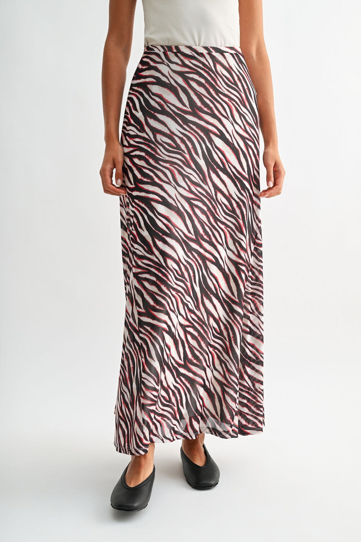 Parchment Cherry Belle Maxi Skirt 