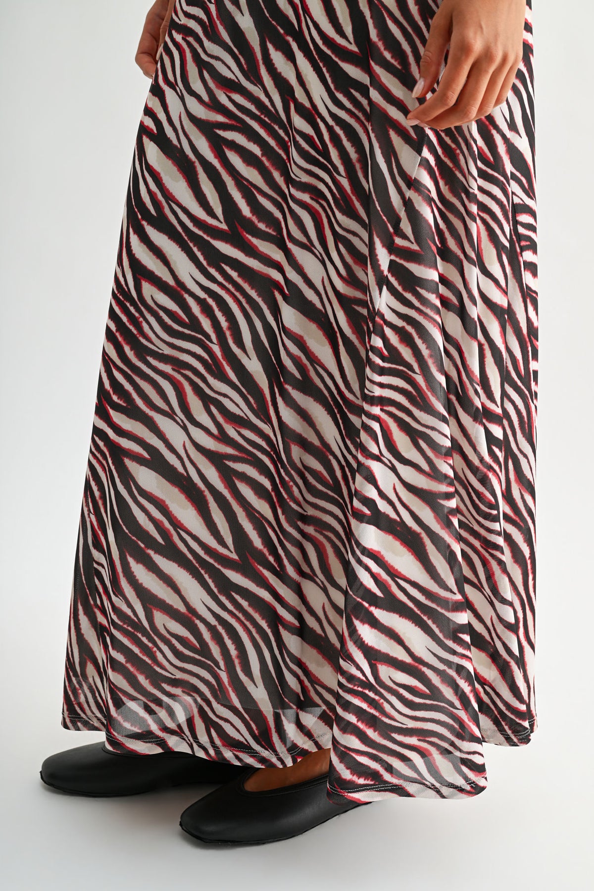 Parchment Cherry Belle Maxi Skirt 